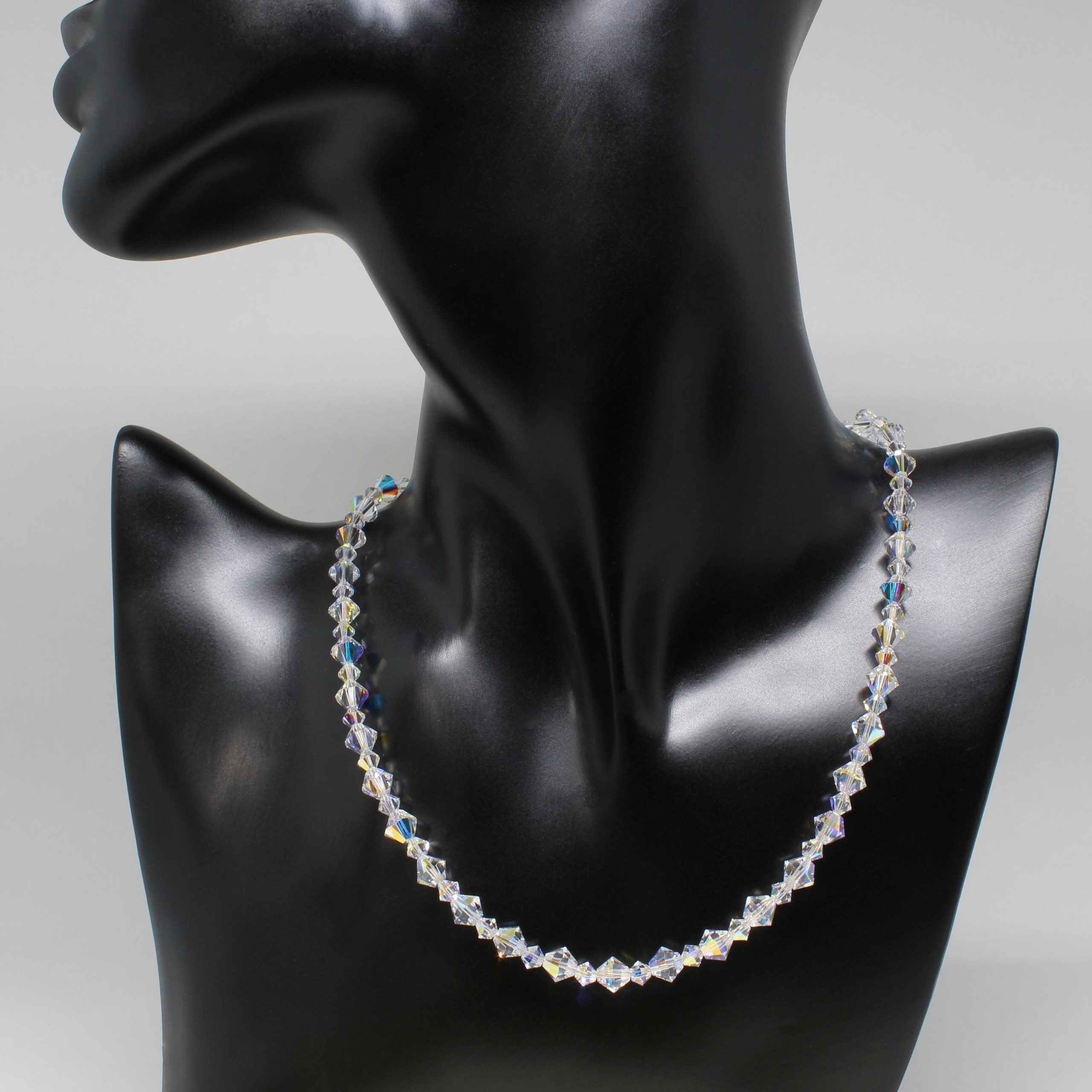 Crystal & Gold Vermeil Choker - Image 2