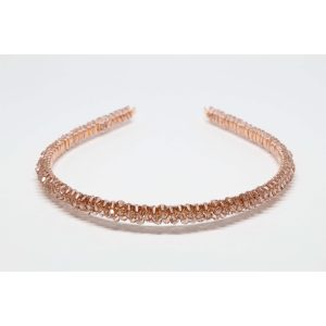 Vintage Rose Crystal Headband