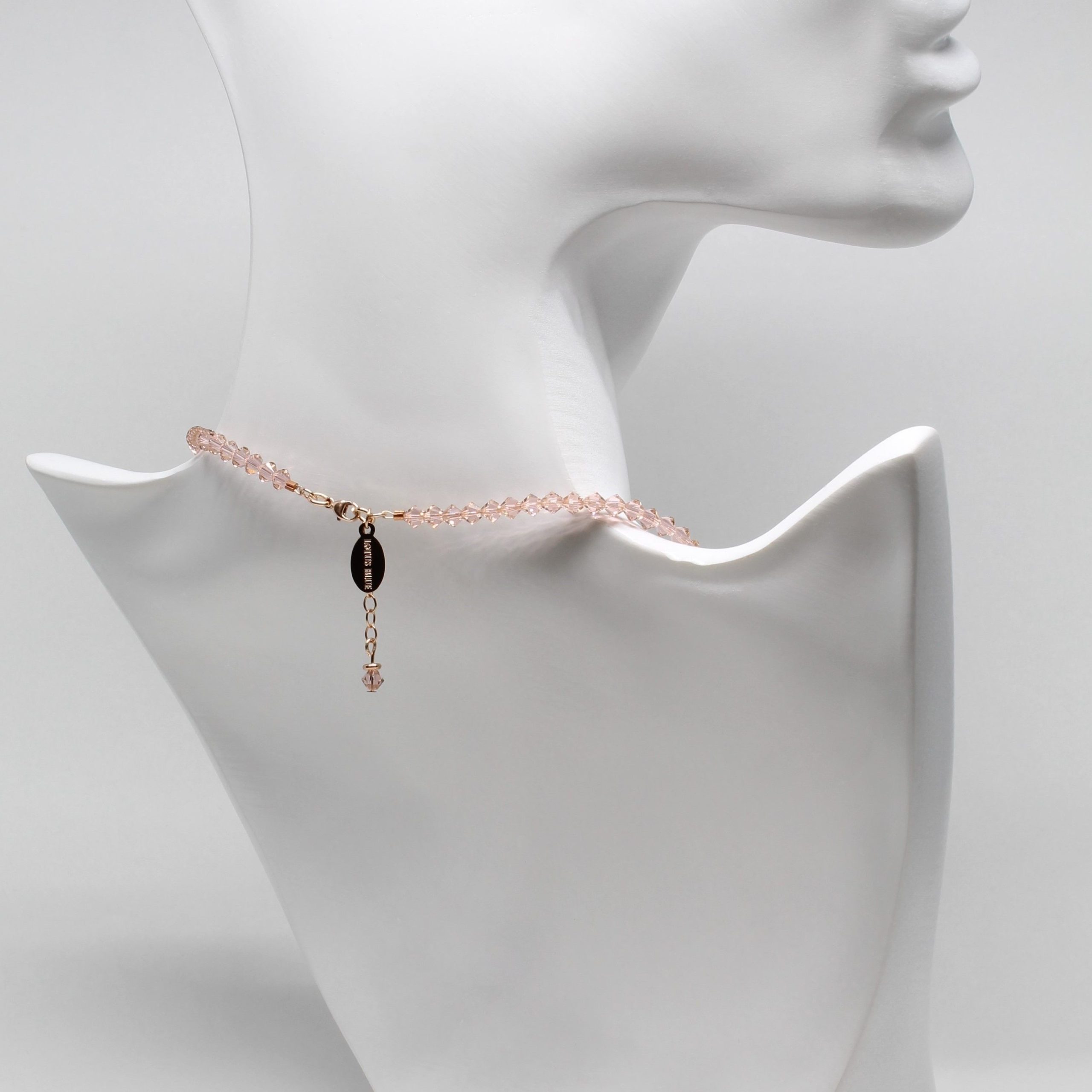Vintage Rose Crystal Choker - Image 2