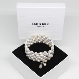 Pearl & Crystal Cuff