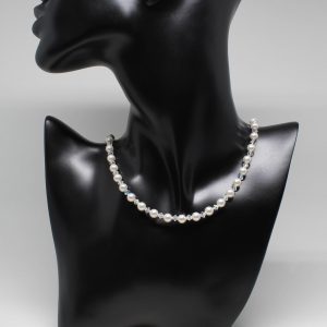 Pearl & Crystal Choker