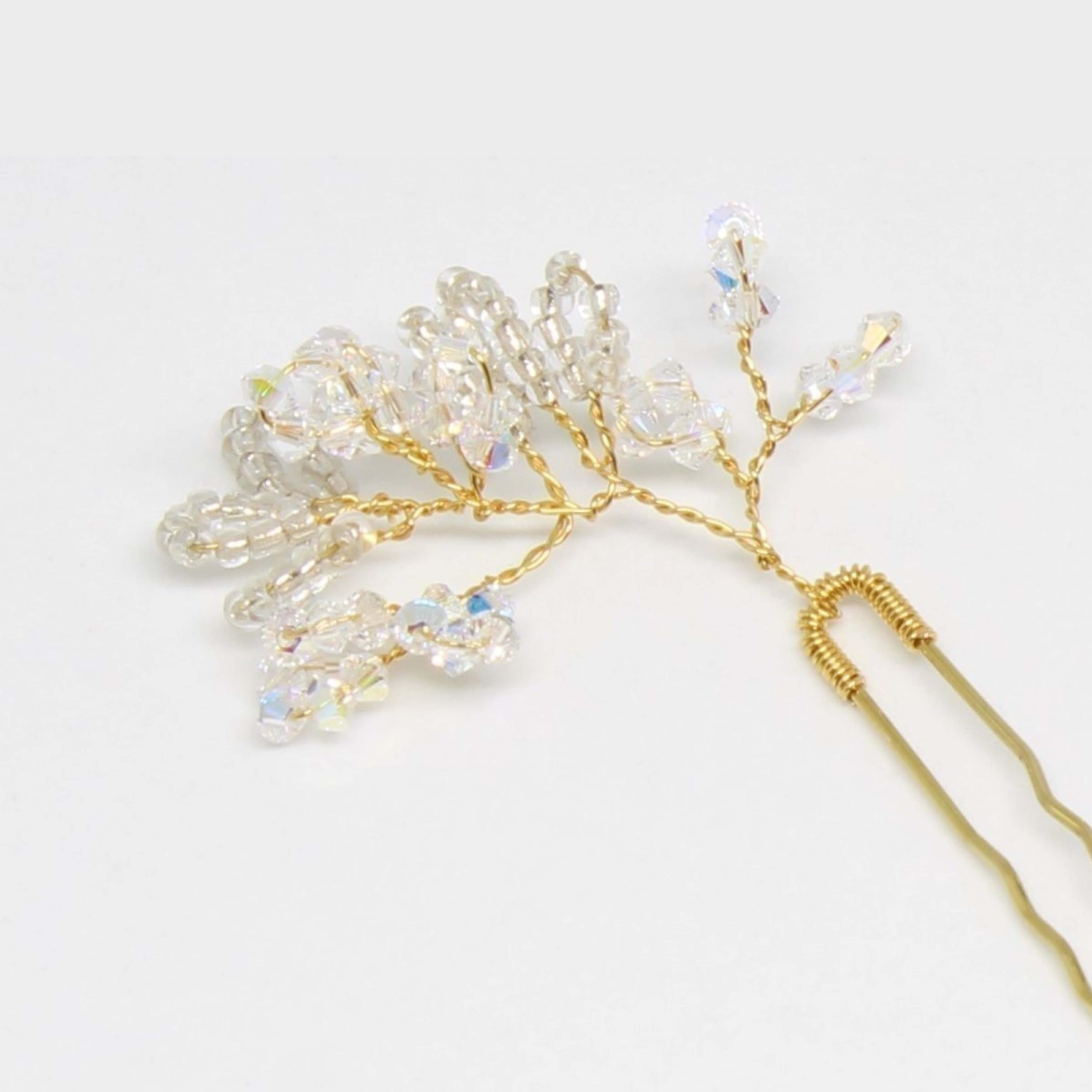 Crystal Hair Pins, Set of 3 - Image 2