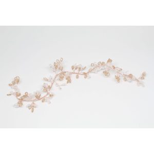 Crystal Rose Hair Vine