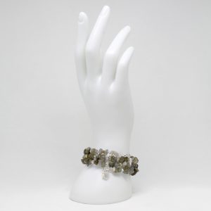 Labradorite & Crystal Cuff